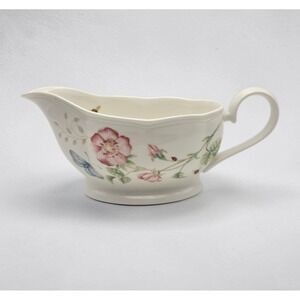 Lenox Butterfly Meadow By Louise Le Luyer Gravy Boat (No Matching Underplate)